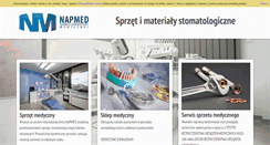 Desktop Screenshot of napmed.pl